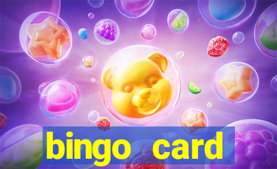 bingo card generator with pictures